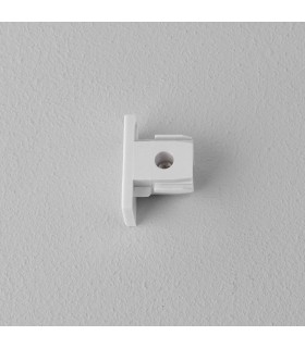 End Cap Track Lighting Matt White - 1