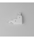 Corner Connector Left Track Lighting Matt White - 1