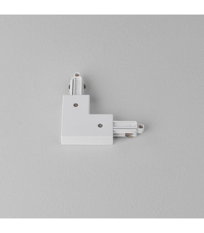 Corner Connector Right Track Lighting Matt White - 1