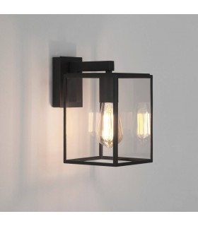 Outdoor Wall Light Textured Black IP23, E27 - 1