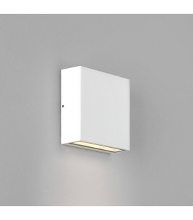 LED Outdoor Wall Light Textured White IP54 - 1