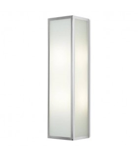 2 Light Bathroom Wall Light Chrome IP44, E27 - 1
