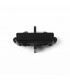 End to End Connector Track Lighting Matt Black - 1