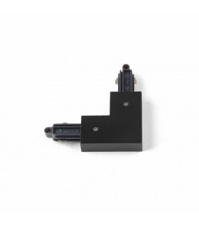 Corner Connector - Left Track Lighting Matt Black - 1