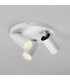 Triple Round LED Spotlight Matt White - 1