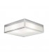 3 Light Large Bathroom Ceiling Light Chrome IP44, E27 - 1