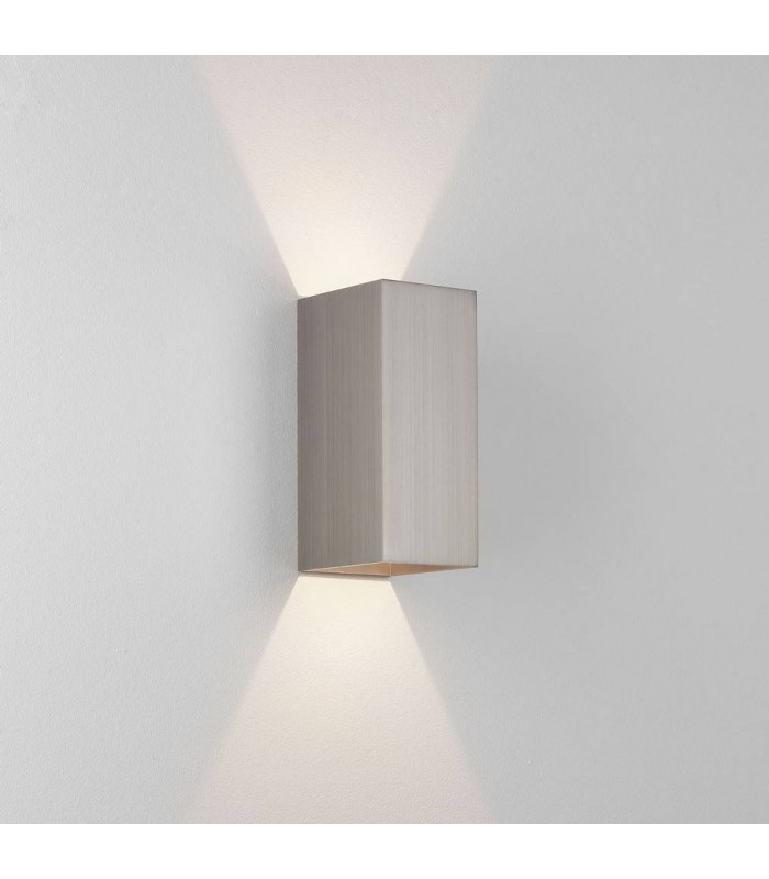LED Wall Light Matt Nickel - 1