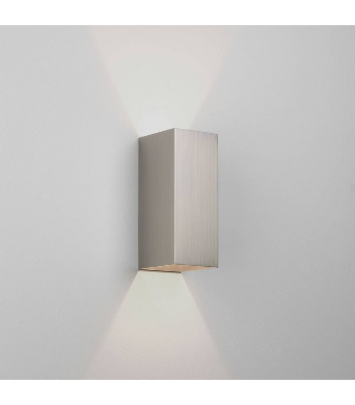 LED Wall Light Matt Nickel - 1