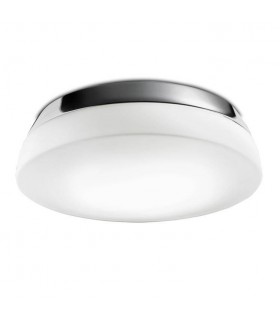 2 Light Bathroom Wall Light Chrome, E27 - 1