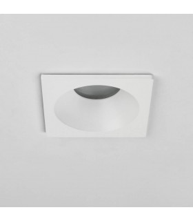 Square Recessed Downlight IP65 Matt White, GU10 - 1
