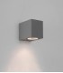 LED Outdoor Wall Light Textured Grey IP44, GU10 - 1