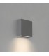 LED Outdoor Wall Light Textured Grey IP54 - 1