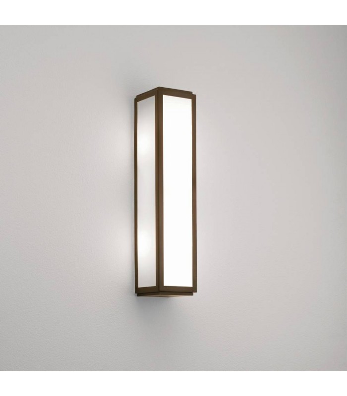 Bathroom Wall Light Bronze IP44, E14 - 1