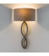 Wall Light Bronze (Shade Not Included), E27 - 1