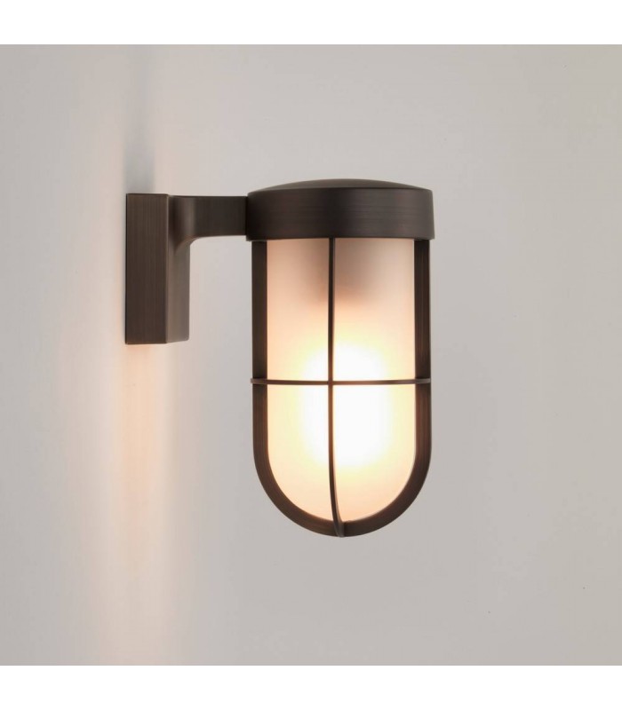 Outdoor Wall Light Bronze IP44, E27 - 1