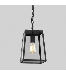 Outdoor Pendant Light Textured Black, E27 - 1