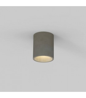 Outdoor Round Ceiling Light Concrete IP44, GU10 - 1