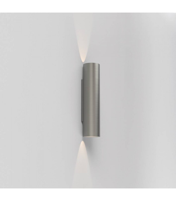 LED Wall Light Matt Nickel - 1