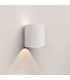 LED Wall Light Textured White - 1