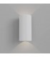 LED Wall Light Textured White - 1