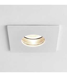 Bathroom Square LED Recessed Downlight Matt White IP65 - 1