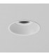 Bathroom Round Recessed Downlight IP65 Fire-Rated LED Matt White - 1