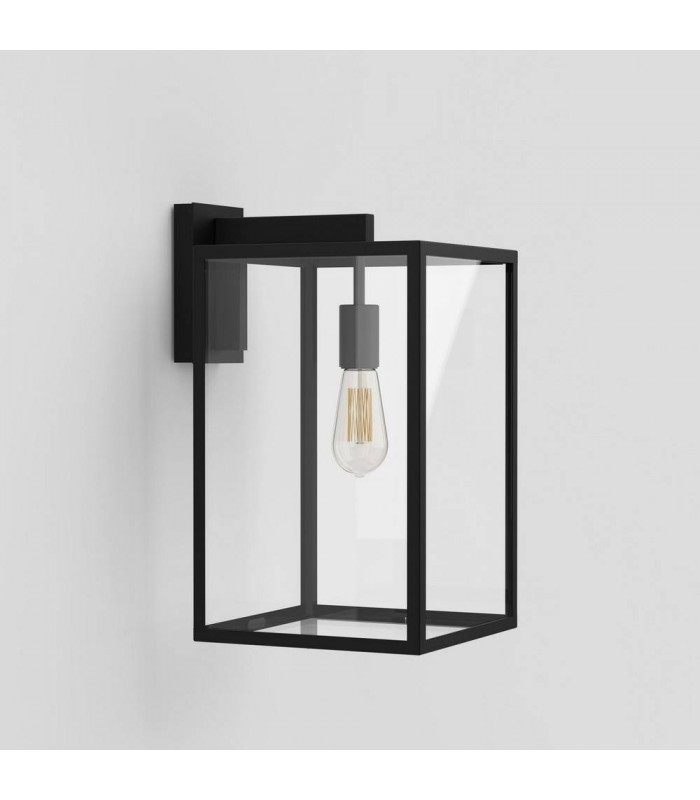 Outdoor Wall Light Textured Black IP23, E27 - 1