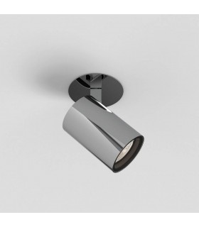 Bathroom Recessed LED Spotlight Polished Chrome IP44, GU10 - 1