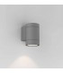LED Outdoor Wall Light Textured Grey IP54, GU10 - 1