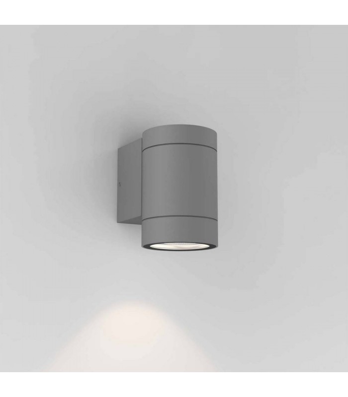 LED Outdoor Wall Light Textured Grey IP54, GU10 - 1