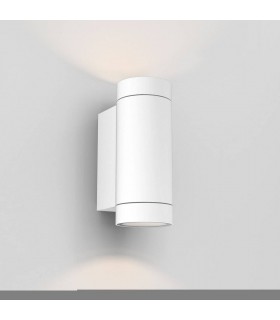 LED Outdoor Wall Light Textured White IP54, GU10 - 1