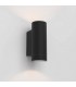 LED Outdoor Wall Light Textured Black IP54, GU10 - 1
