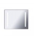 LED Illuminated Bathroom Mirrors Chrome IP47 - 1