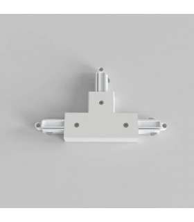T Connector Right Farside Earth Track Lighting Matt White - 1