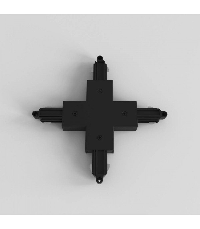 X Connector Track Lighting Matt Black - 1