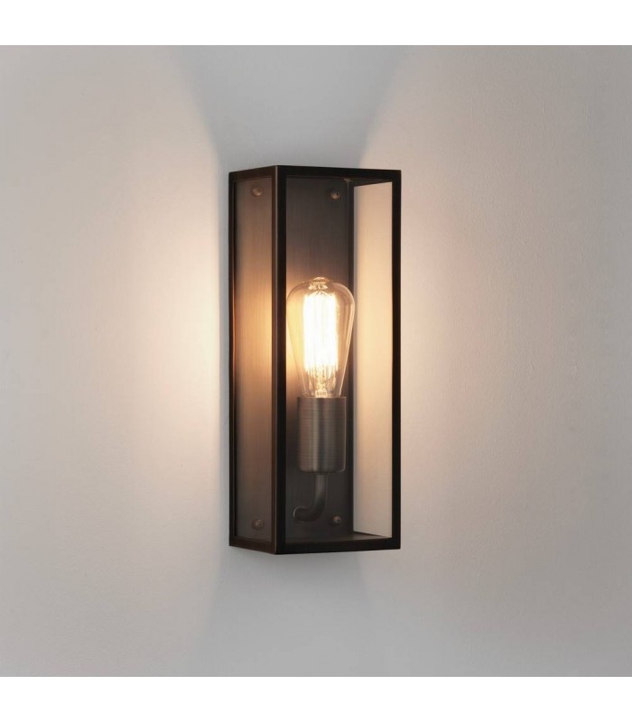 Outdoor Wall Light Bronze IP44, E27 - 1