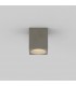 Outdoor Square Ceiling Light Concrete IP44, GU10 - 1
