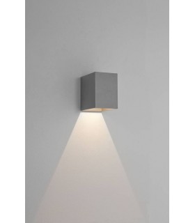 LED Outdoor Wall Light Textured Grey IP65 - 1