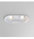 Recessed Twin Downlight Matt White, GU10 - 1