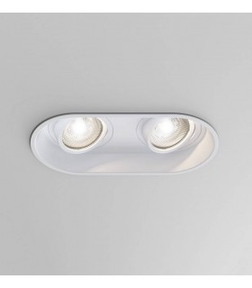 Recessed Twin Downlight Matt White, GU10 - 1