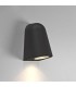 LED Outdoor Wall Light Textured Black IP65, GU10 - 1