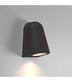 LED Outdoor Wall Light Textured Black IP65, GU10 - 1