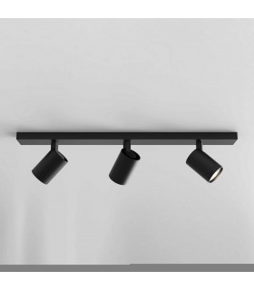 Triple Bar Spotlight Matt Black, GU10 - 1