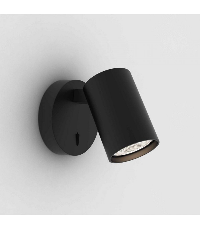LED Reading Light Matt Black, GU10 - 1