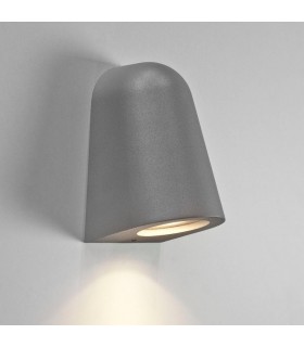 LED Outdoor Wall Light Textured Grey IP65, GU10 - 1