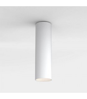 Round LED Surface Mounted Downlight Textured White - 1