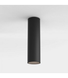 Round LED Surface Mounted Downlight Textured Black - 1