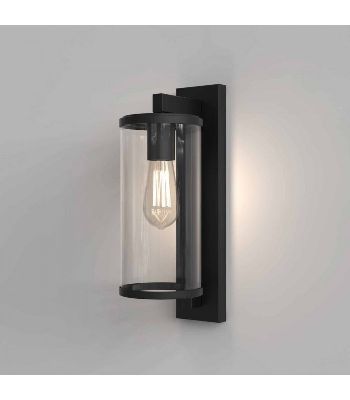 Outdoor Wall Light Textured Black IP23, E27 - 1