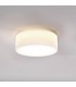 Cylindrical Ceiling Light White Fabric, E27 - 1