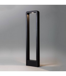 Outdoor LED Bollard Textured Black IP54 - 2